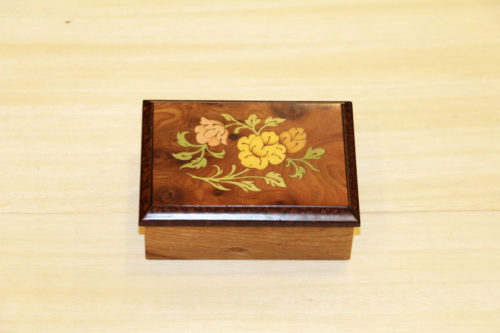 Sorrento inlaid wood box